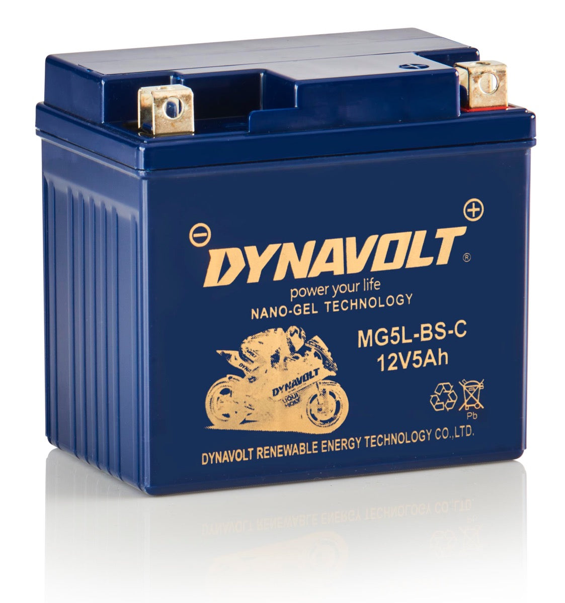 Batería Dynavolt MG5L-BS-C (YTX5L-BS)