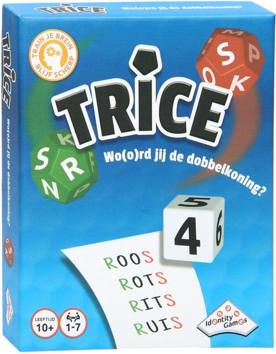 Identitätsspiele Trice-Würfelspiel