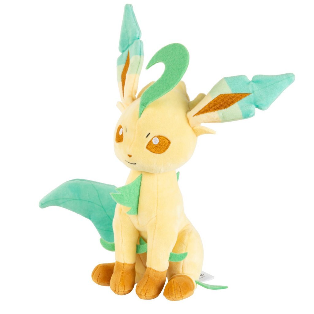 Jazwares Pokémon Kuscheltier Plüsch Leaffeon, 20cm