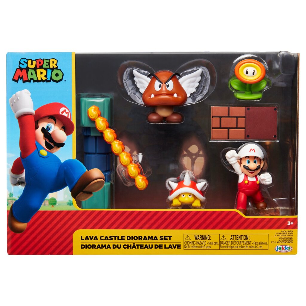 Jakks Super Mario Lava Castle Spielset
