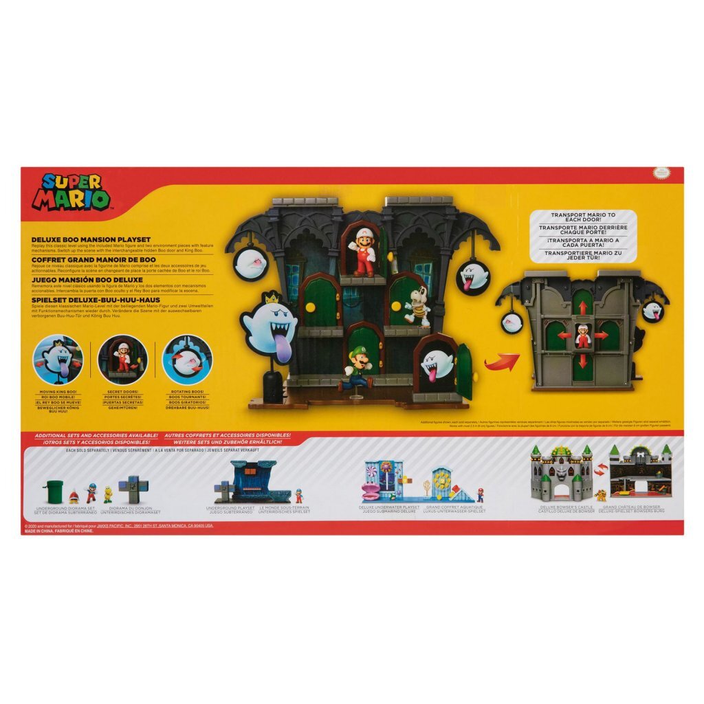 Set de jeu de manoir Super Mario Boo