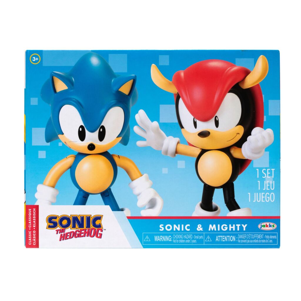 Overige merken sonic figuren sonic en classic mighty 10 cm