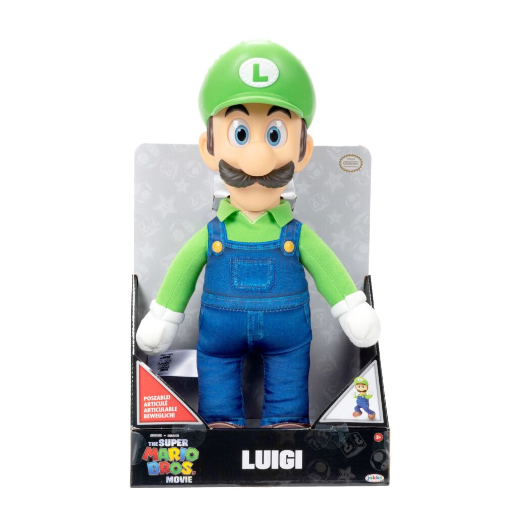 Super Mario Hugh Luigi 38 cm