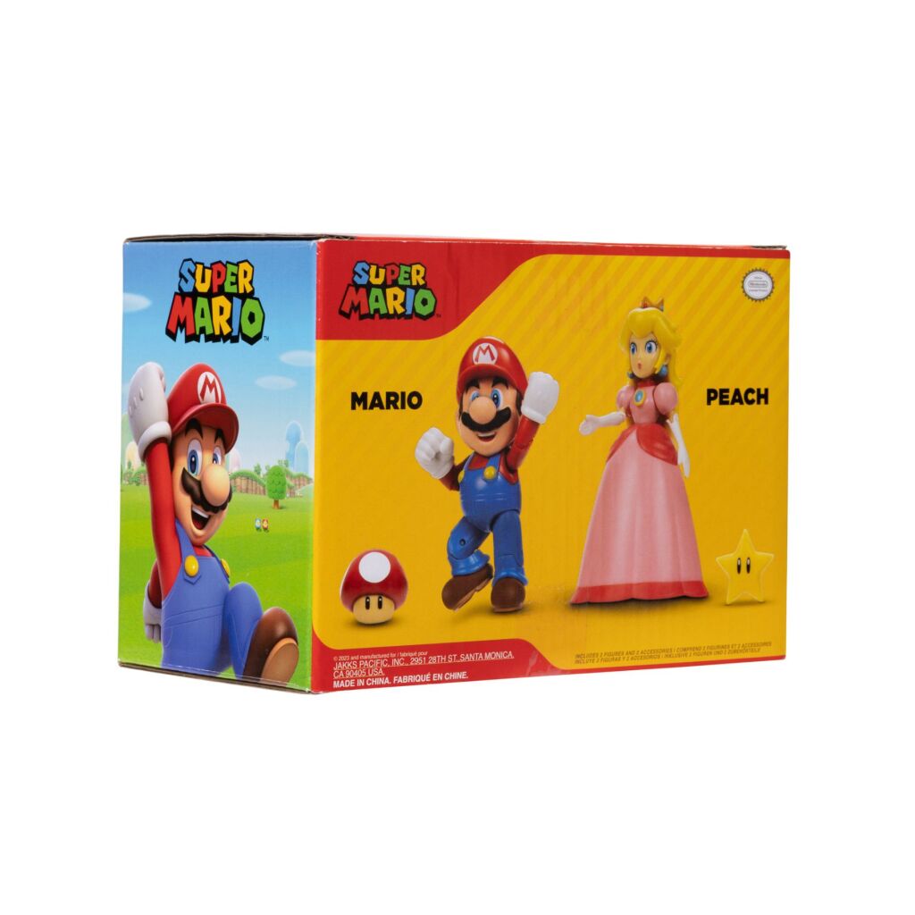 Super Mario Super Mario figurer Mario og Peach