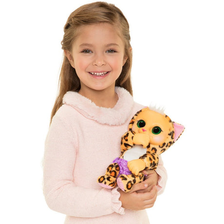 Jakks Tierbabys Leopard + Ton