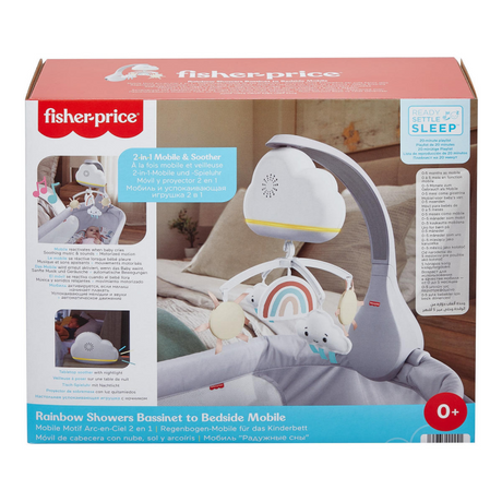 Fischerpreis Regenboog Muziekmobiel für Wiege oder Babybett