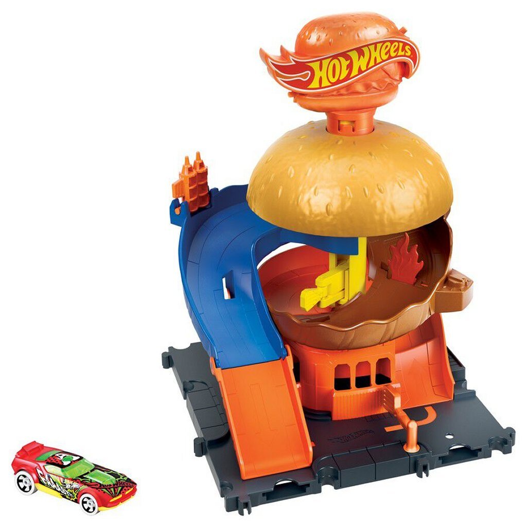 Mattel Hot Wheels City Downtown Spielset sortiert