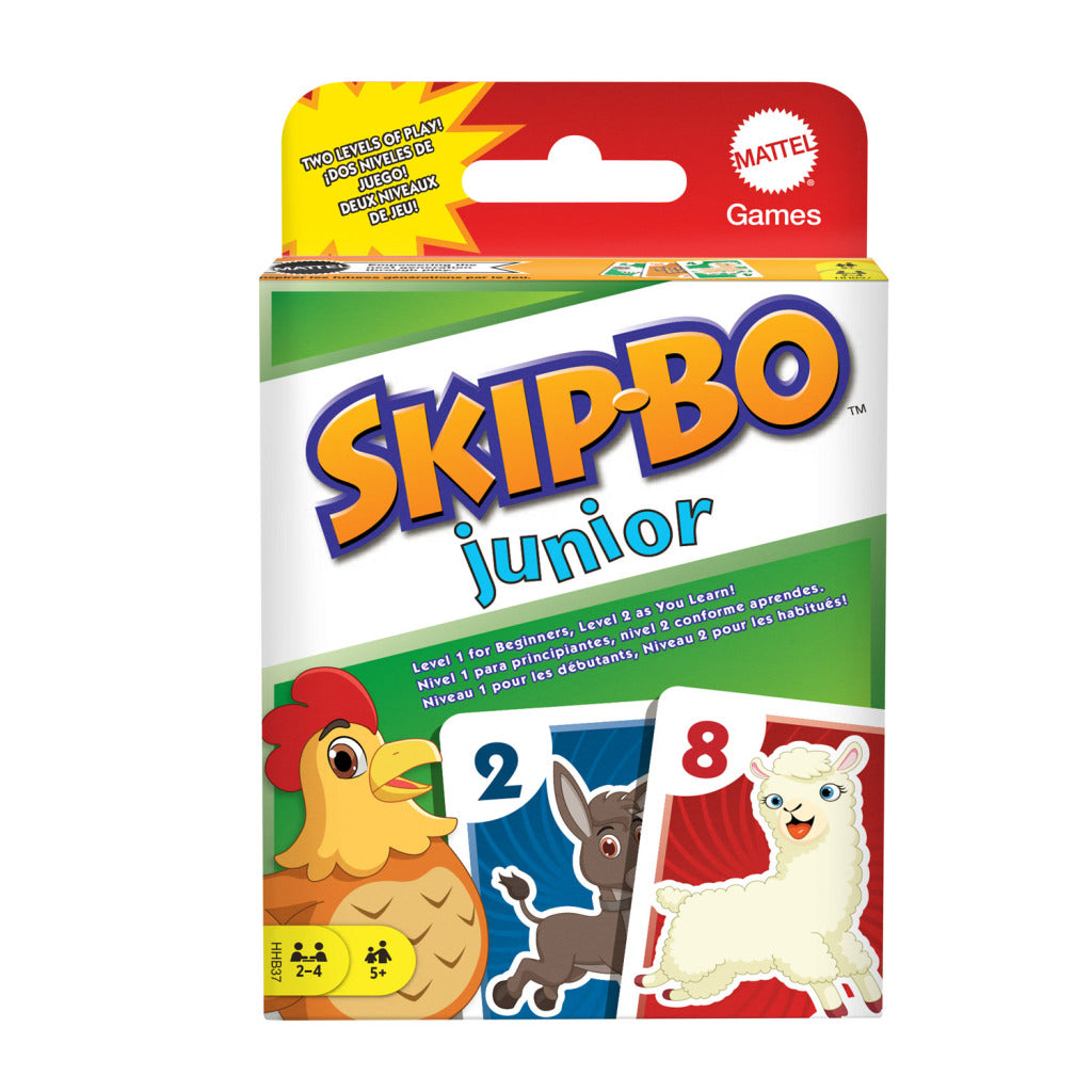 Jeu de cartes juniors de Mattel Skip-Bo