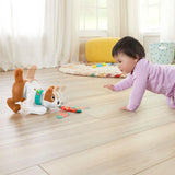 Fisher Price Crawl With Me Welpe + Licht und Ton