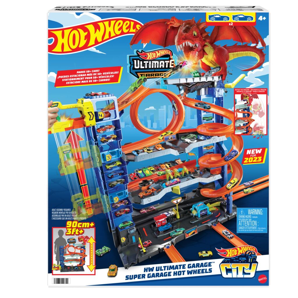 Hot Wheels City Ultimate Garage Play set