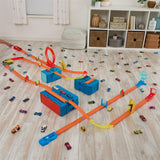 Hot Wheels Track Builder Flame Stunt Set