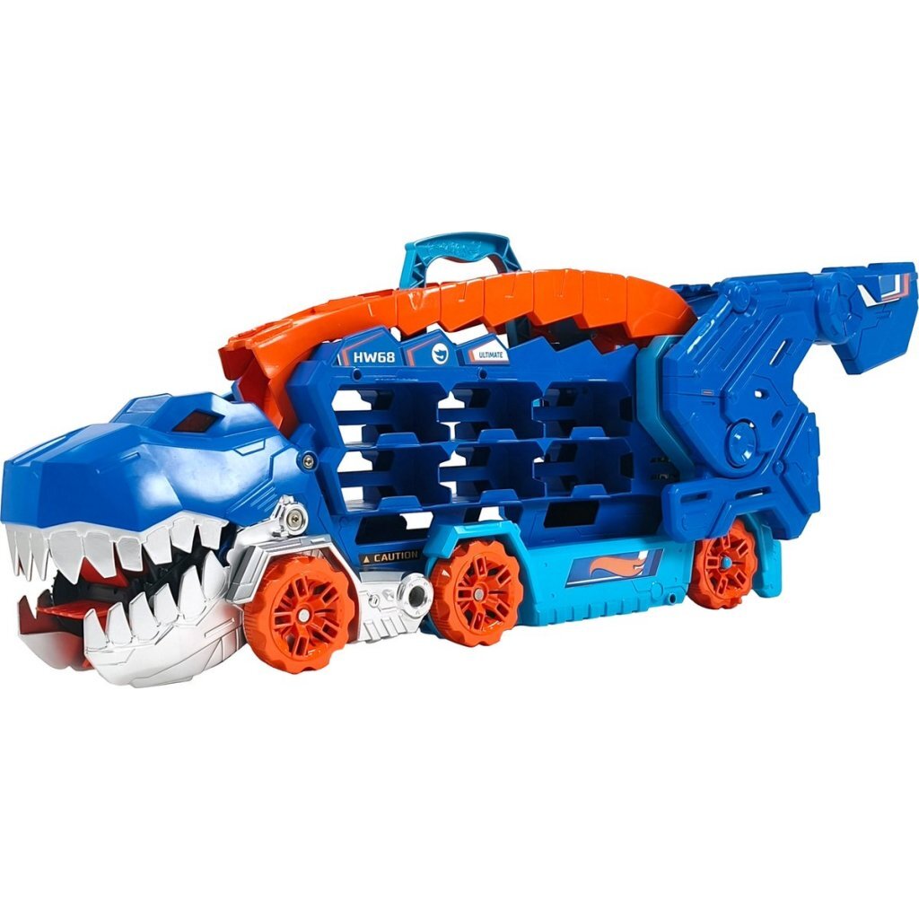 Hot Rieder City Ultimate T-Rex Transporter Play Set