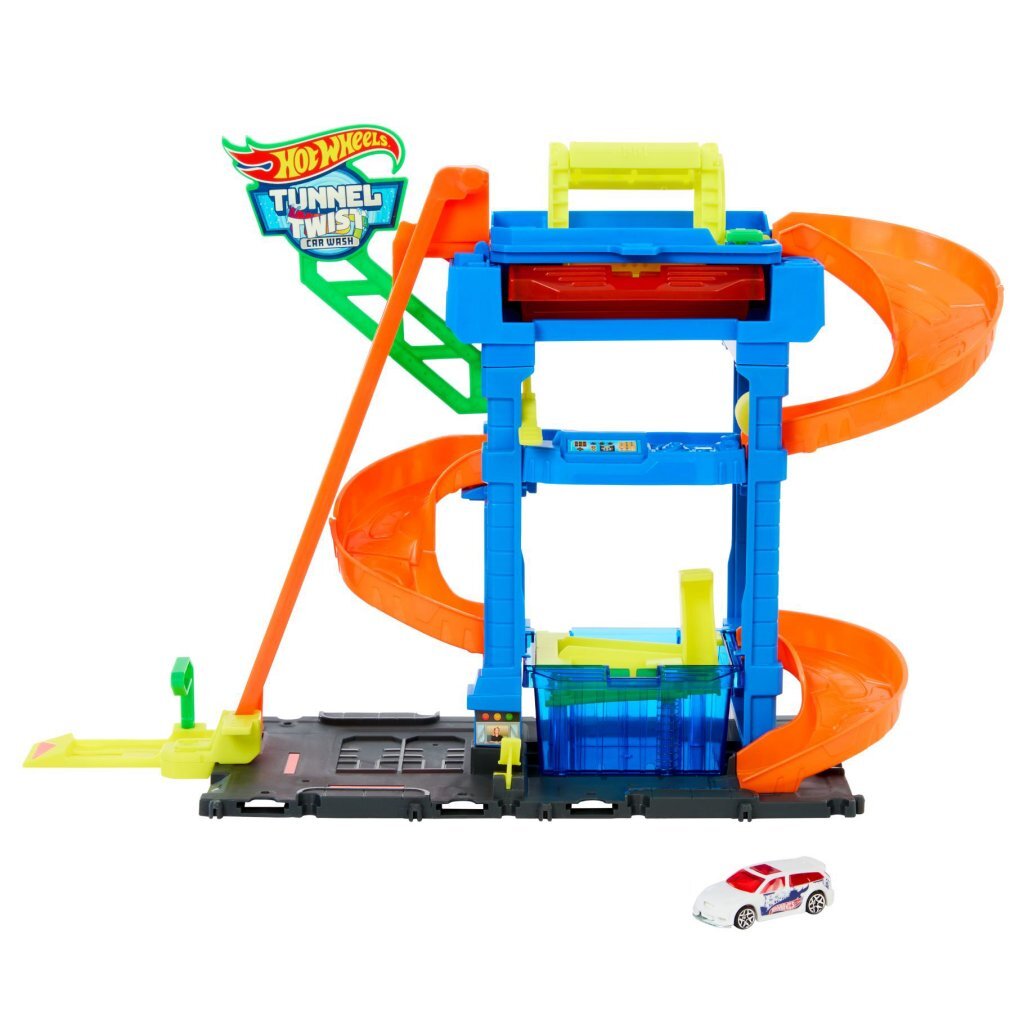 Mattel Hot Wheels City Tunnel Twist Autowasch