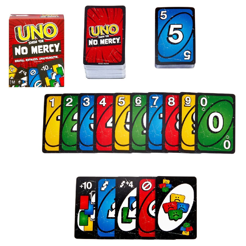 Mattel Uno Show 'Em pas Mercy Kaarstpel