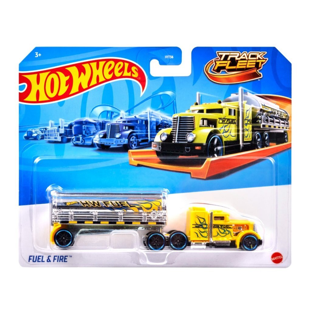 Mattel Hot Wheels Hyt56 Track Fleet sortiert | 6 Stück