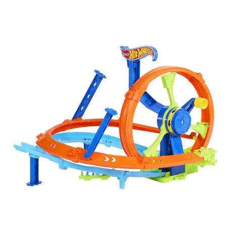 Starten und drehen Sie Hot Wheels blitzschnell – Looping-Strecke