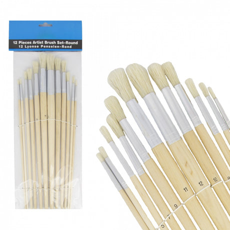 Produkte Malerpinsel-Set rund 12-teilig
