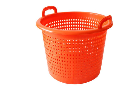 Produkte Industriekorb Kartoffelkorb offen orange 44 ltr
