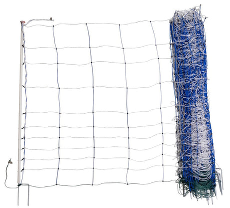 Ako Produkte Titannet 145 blau weiß 25m 145cm Doppelstift