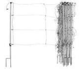Ako Products Pferde- und Rindernetz 30 5 m 120 cm hoch weiß mit Jumbo-Stange
