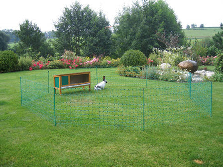 Kaninchennetz von Ako Products, 65 cm x 25 m, Einzelstift