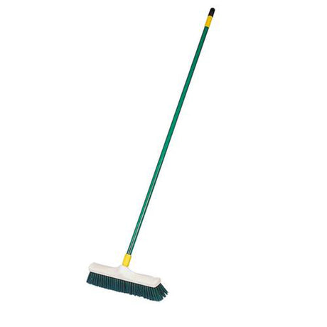 Produkte Stallbesen 40cm Kunststoff grün komplett plus Metallstiel 150cm