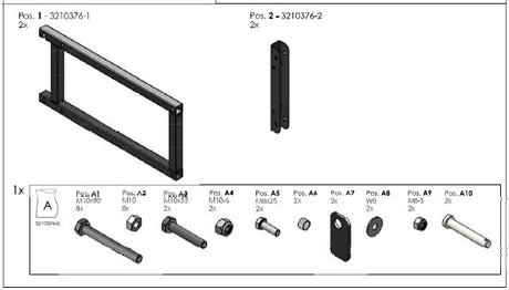 Produkte Wandmontageset für Heubox