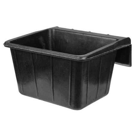 Produkte hängender Futternapf aus Gummi, schwarz, 25 l