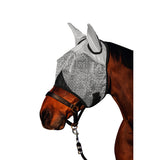 Produkte Fliegenmaske mit Ohren hellgrau mt Pony
