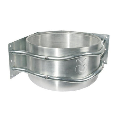 Produkte Futternapf, Aluminium, rundes Eckmodell