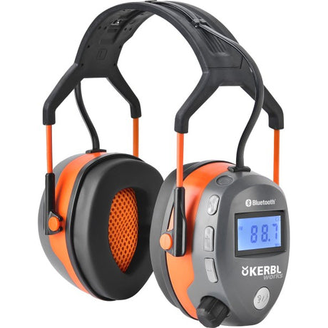 Der Ohrenschützer von Kerbl funktioniert mit Radio und Bluetooth