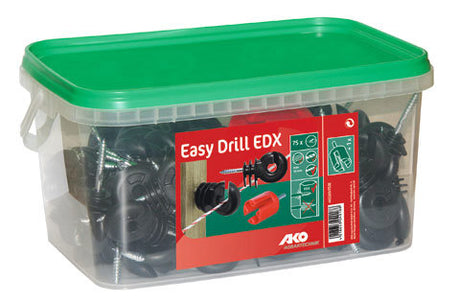 Ako Products Augenisolator Easy Drill Türhalterung schwarzer Eimer 75 Stk