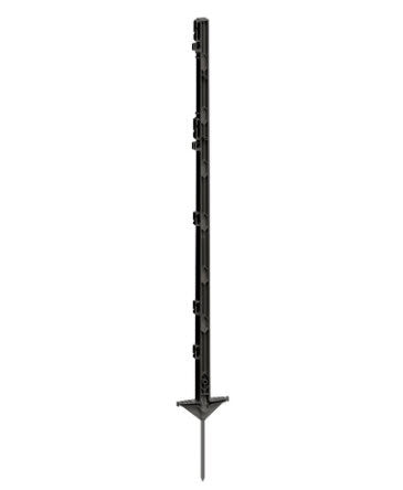 Ako Products Expert Kunststoffpfosten 105 cm Anthrazit Doppelstufe