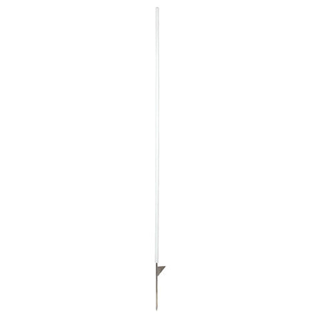 Ako Products runde Kunststoffstange weiß 158 cm mit Sockel 10 Stück