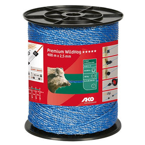 Ako Products Premium Wildhog Elektrozaun blau 6x 0 25 400m