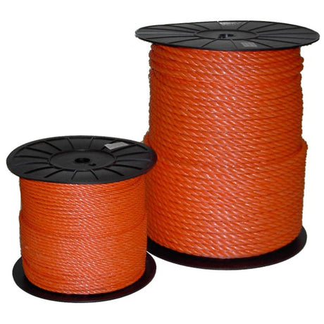 Producten polypropyleen touw oranje 5mm 200m