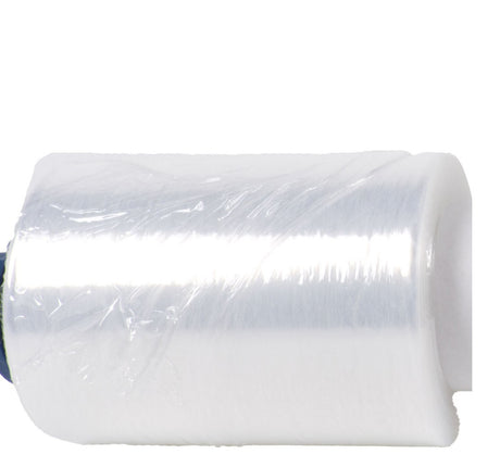 Producten mini stretchfolie 20my x 10cmx 150mtr transparant