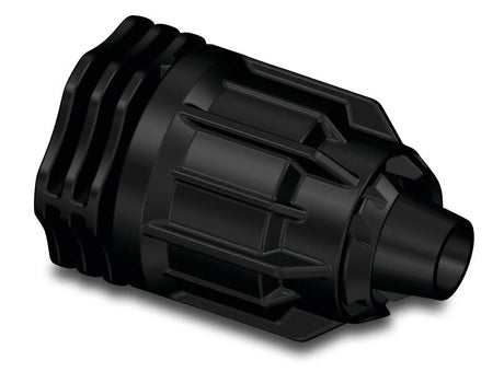 Producten eindkap pp 16 mm quick joint 6bar zwart vbevloeiingsslang