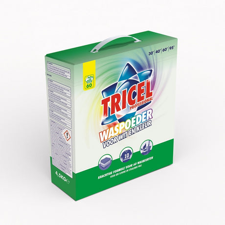 Tricel-Produkte Waschpulver für weiße Farbe 4 5 kg