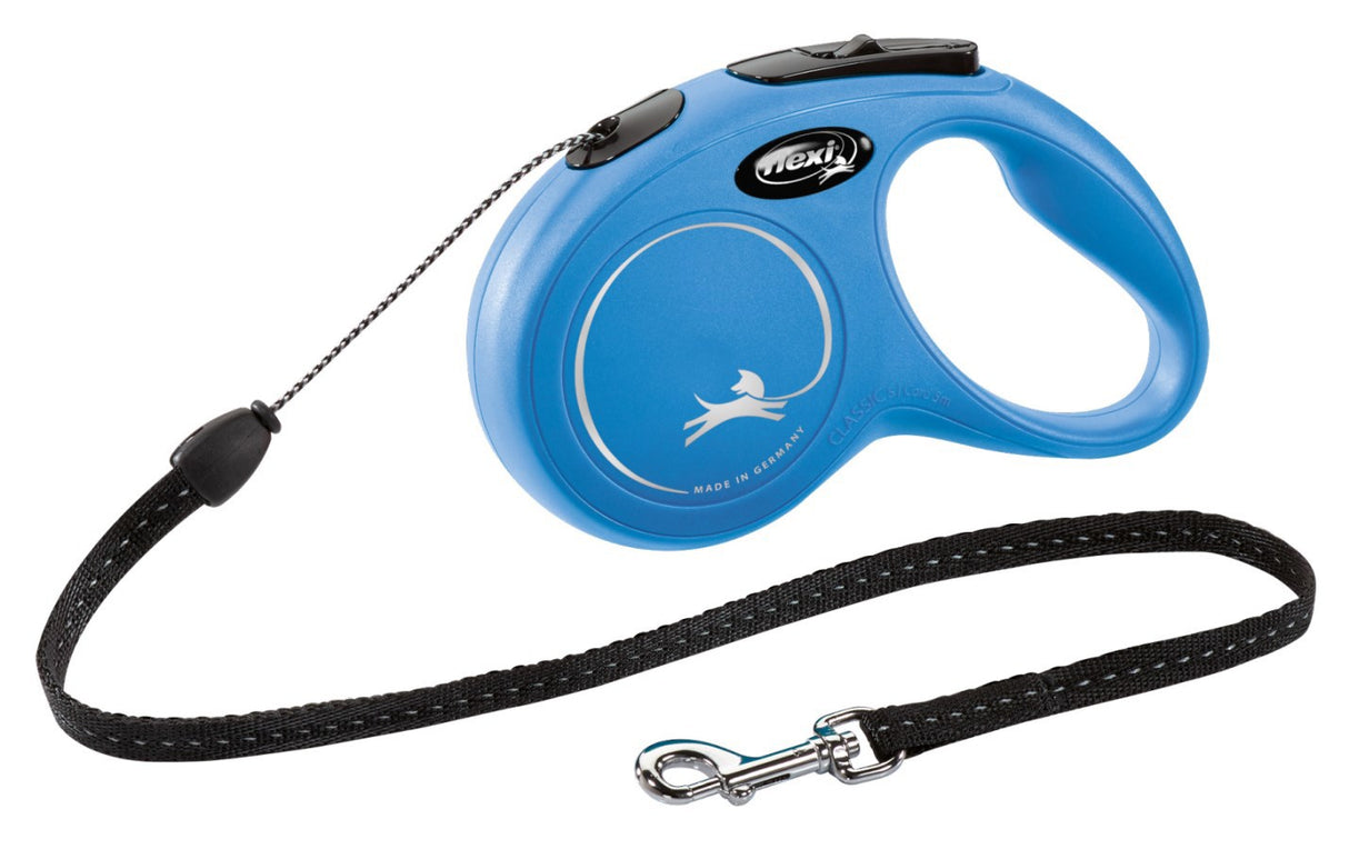 Flexi Retractable Line Classic Cord Blau