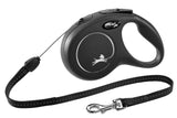 Flexi Retractable Line Classic Cord Schwarz