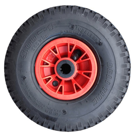 Fort Products Sackkarrenrad 300 4 260x85 2ply Felge rot