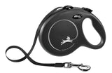 Flexi Retractable Line Classic Tape schwarz