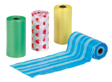 Produkte Hundekotbeutel farbig 4x20 aus Kunststoff