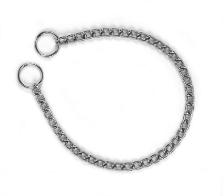 Produkte Halskette Schlupfkette Hund einzeln 4 mm 60 cm verchromt