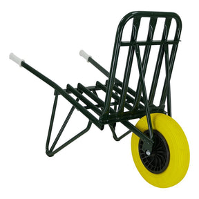 Fort Products Steinschubkarre lackiert plus Rad