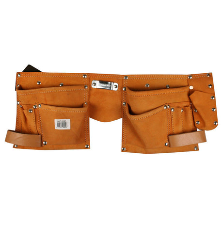 Produkte Jeansschürze Werkzeugschürze Leder 10 Taschen