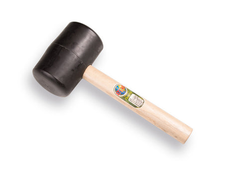 Mm Eurotool Gummihammer Nr. 9 hart 2 kg 90 Shore mit Griff