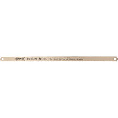 Connex Products Sägeblatt lose für Bügelsäge 300 mm Metall HSS 3 Stück