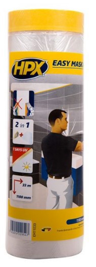 Hpx Easy Mask Tape Folie feine Linie 1100 mm x 33 m